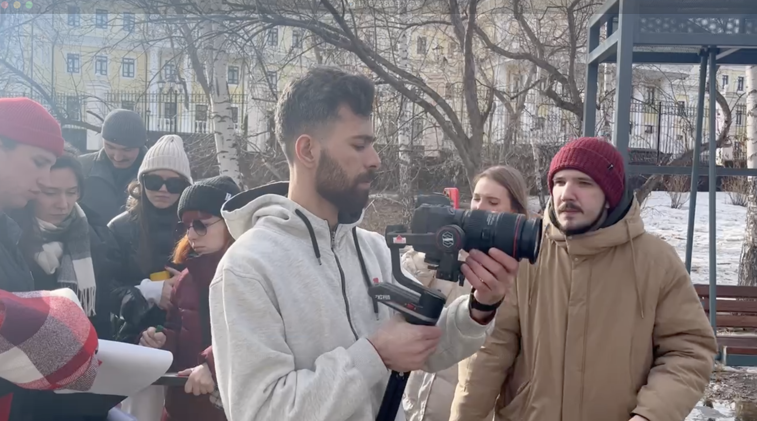 Фрагмент короткометражного фильма.